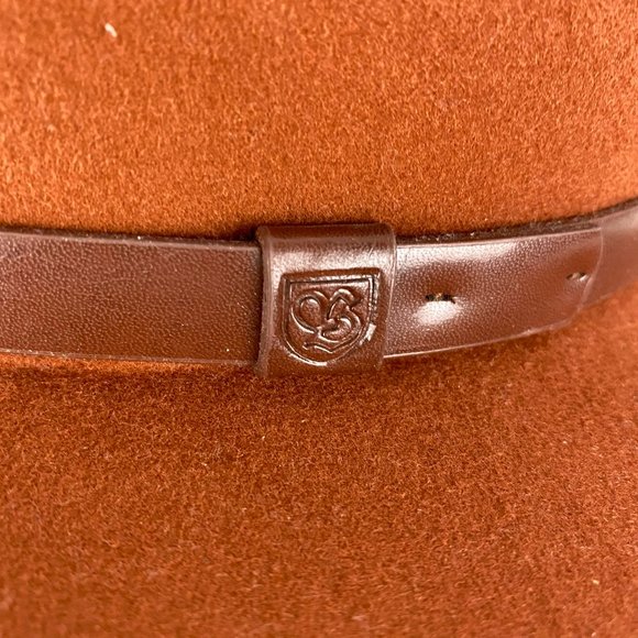 Brixton Rust Fedora Hat - Picture 5 of 12